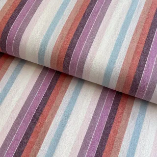 Cotton fabric YARN DYED Line multi