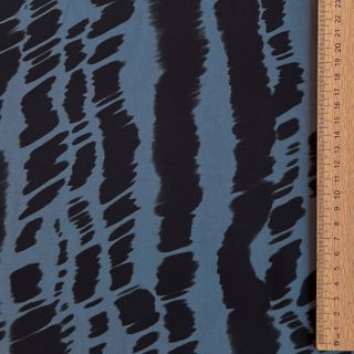 Viscose RADIANCE Imagine blue digital print