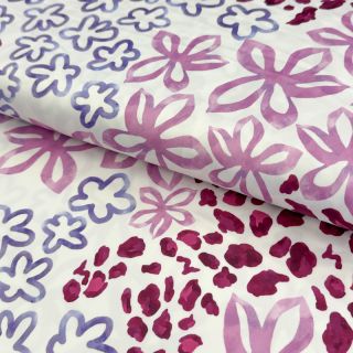 Satin ROYAL MICRO Abstarct white