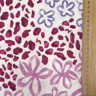 Satin ROYAL MICRO Abstarct white