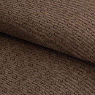 Corduroy STRETCH Little love taupe