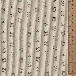 Corduroy STRETCH Little bunny light sand