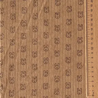 Corduroy STRETCH Little bunny sand