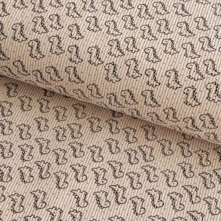Corduroy STRETCH Little dino light sand