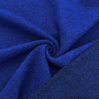 Coat fabric PRATO wool cobalt
