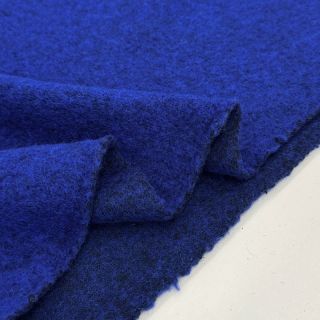Coat fabric PRATO wool cobalt
