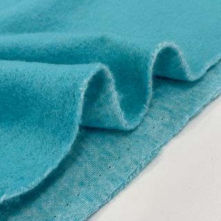Coat fabric PRATO wool aqua