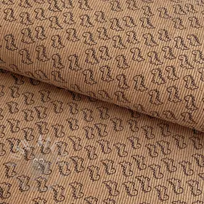 Corduroy STRETCH Little dino sand