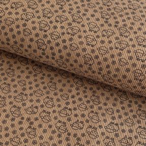 Corduroy STRETCH Little sheep sand