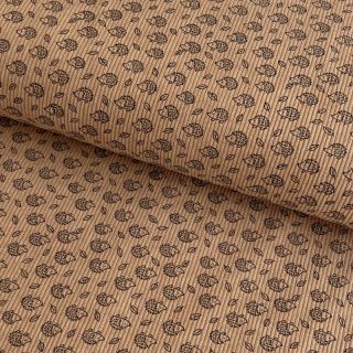 Corduroy STRETCH Little hedgehog sand