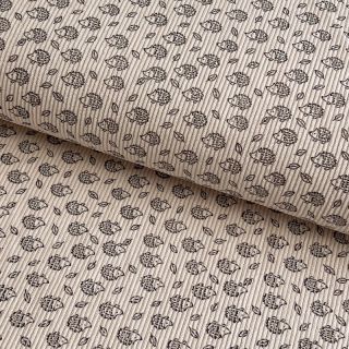 Corduroy STRETCH Little hedgehog light sand