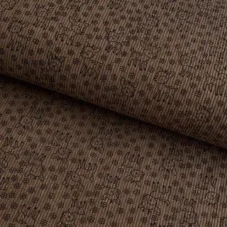 Corduroy STRETCH Little deer taupe