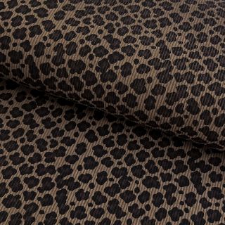 Corduroy STRETCH Little Leopard taupe
