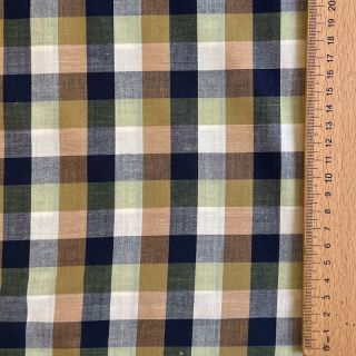 Cotton fabric YARN DYED Square pickle