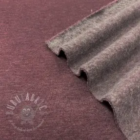 Jogging sweat JOGGING aubergine melange