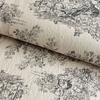 Decoration fabric RUSTIC VINTAGE PRINT Gabrielle fusian
