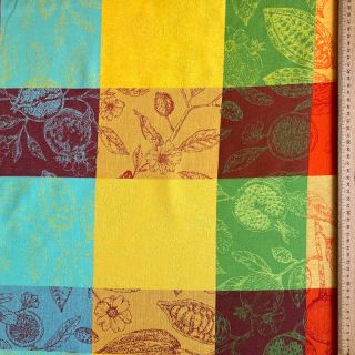 Decoration fabric FRENCH TABLE CLOTH JACQUARD Cabosse allover summer