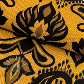Decoration fabric jacquard Baccara gold