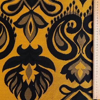Decoration fabric jacquard Baccara gold