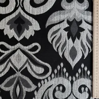 Decoration fabric jacquard Baccara argent