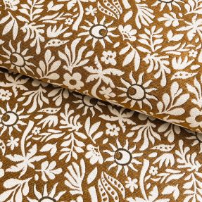 Decoration fabric jacquard Sunlight jaune