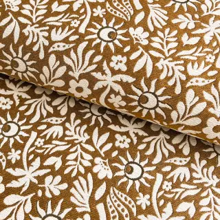 Decoration fabric jacquard Sunlight jaune