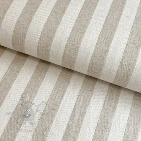 Decoration fabric jacquard LINEN LOOK Cabourg lin