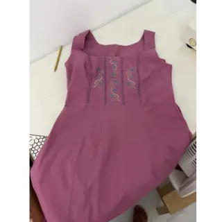 Cotton poplin mauve