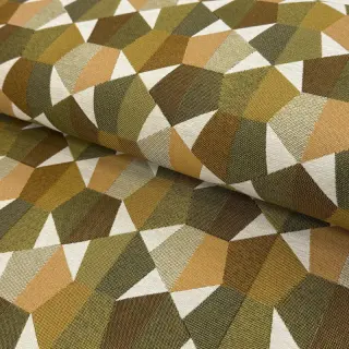 Decoration fabric jacquard Mustang gold