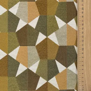 Decoration fabric jacquard Mustang gold