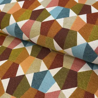 Decoration fabric jacquard Mustang multi