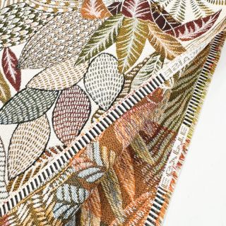 Decoration fabric jacquard Egypte blanc