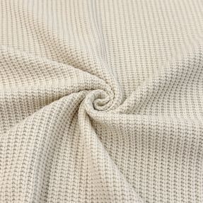 Knit fabrics BIG KNIT cream