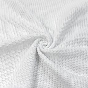 Knit fabrics BIG KNIT white