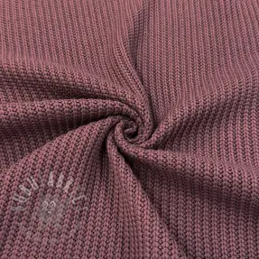 Knit fabrics BIG KNIT lilac