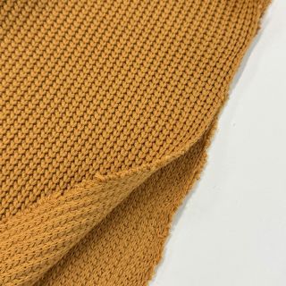 Knit fabrics BIG KNIT mustard