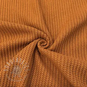 Knit fabrics BIG KNIT brick