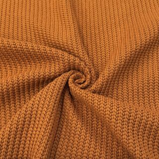 Knit fabrics BIG KNIT brick