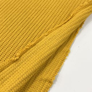 Knit fabrics BIG KNIT yellow