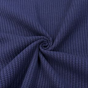 Knit fabrics BIG KNIT navy