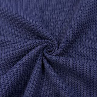 Knit fabrics BIG KNIT navy