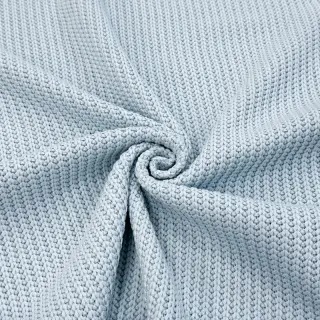 Knit fabrics BIG KNIT baby blue