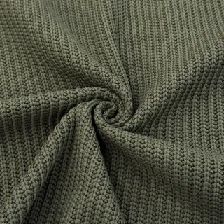 Knit fabrics BIG KNIT camo green