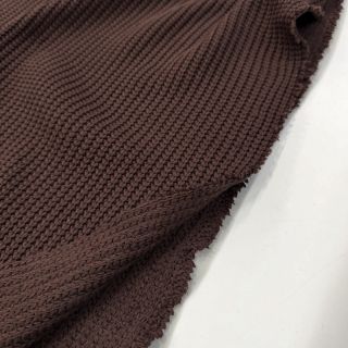 Knit fabrics BIG KNIT dark brown