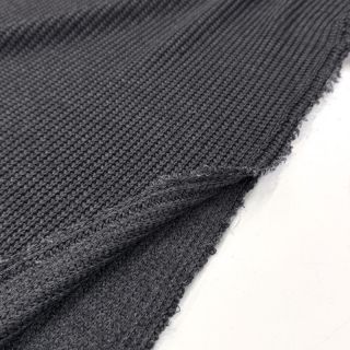 Knit fabrics BIG KNIT dark grey