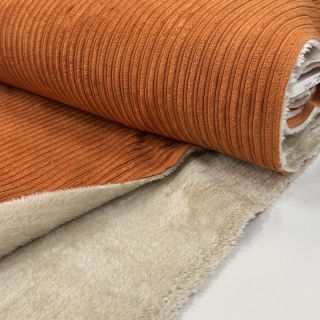 Corduroy Cofur fleece brick