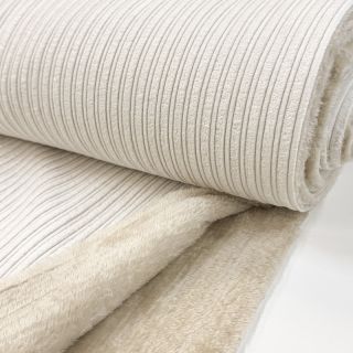 Corduroy Cofur fleece off white