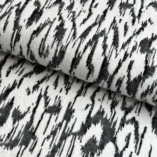Knitted jacquard Comfy Blurry Ikat grey