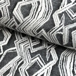 Knitted jacquard Comfy Broken checks black