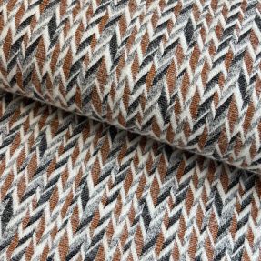 Knitted jacquard Comfilia Irregular Herringbone
